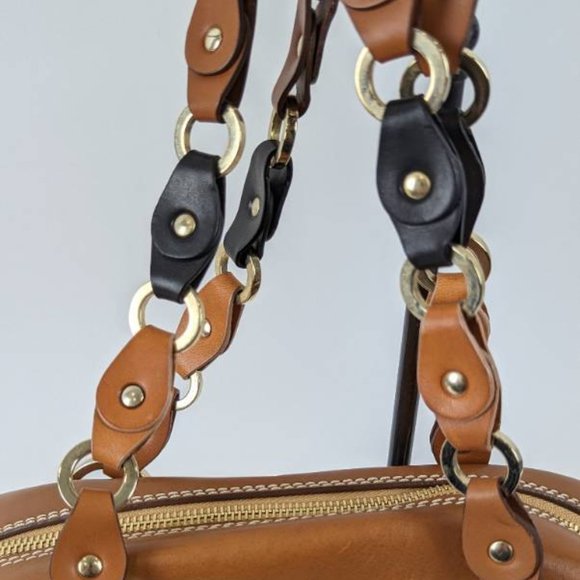 461. NWT Missoni Designer Leather Cutout Shoulder Bag - Picture 8 of 13